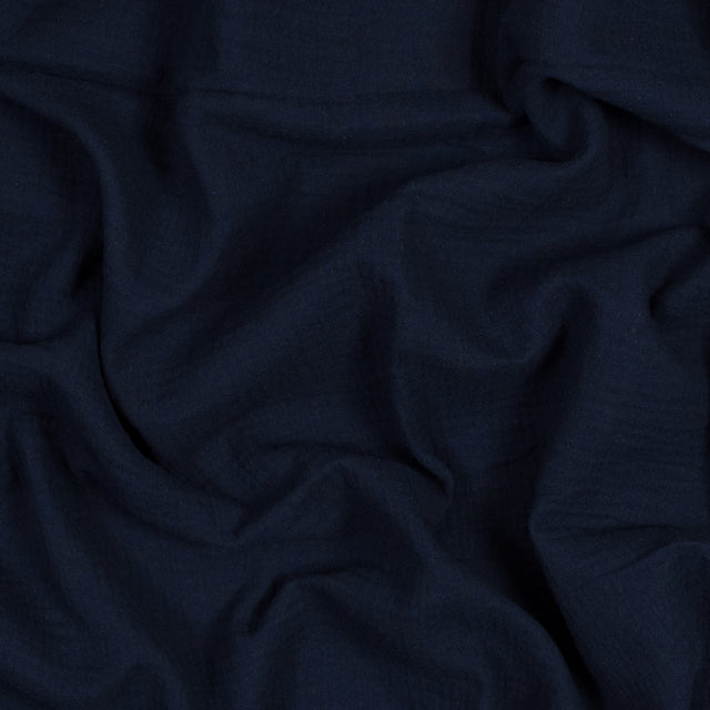 Double Cotton Gauze - Navy - Talamanca Collection