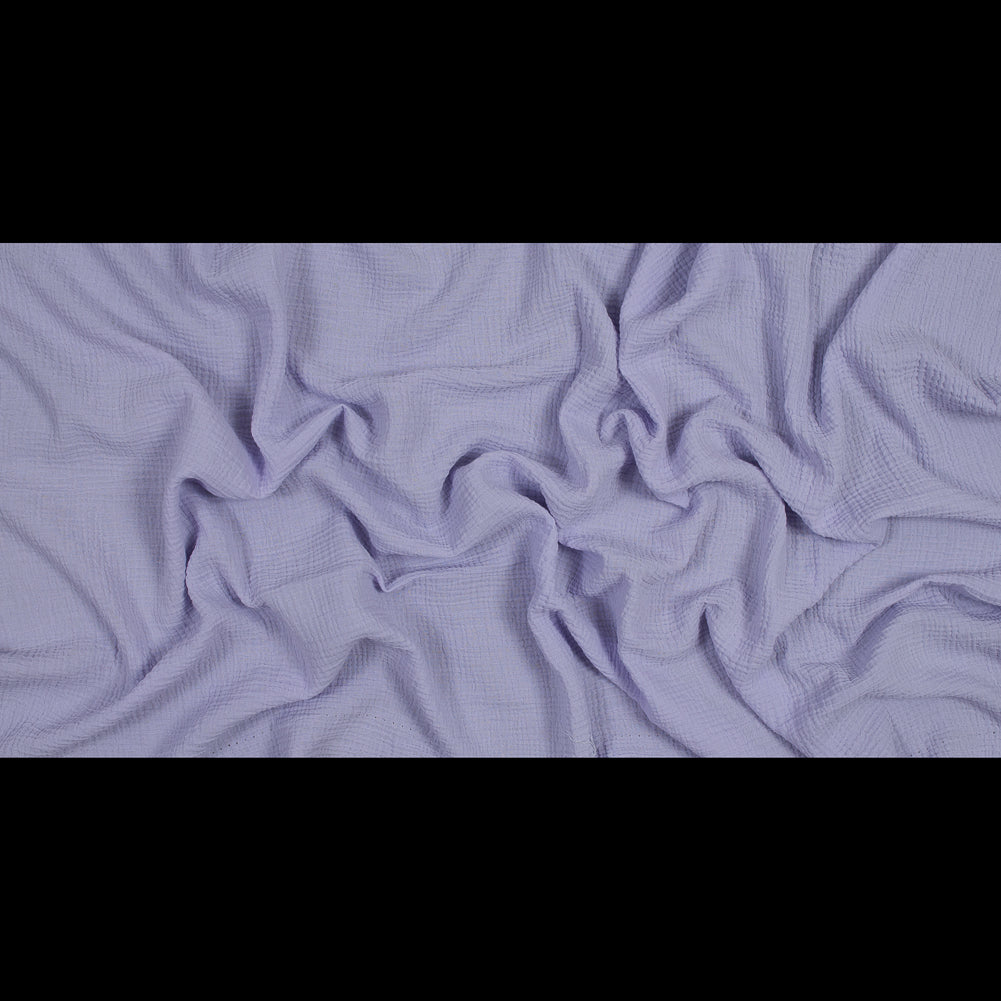 Double Cotton Gauze - Lacy Lilac - Talamanca Collection Folded