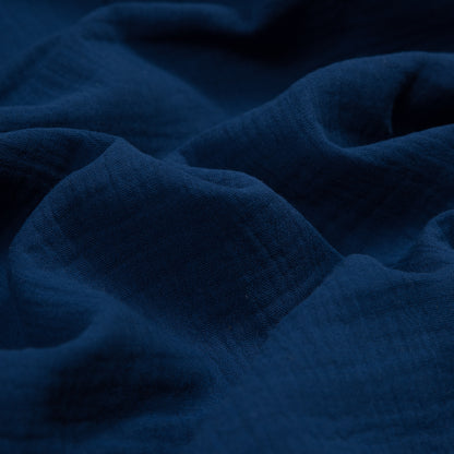 Double Cotton Gauze - Royal Blue - Talamanca Collection Full