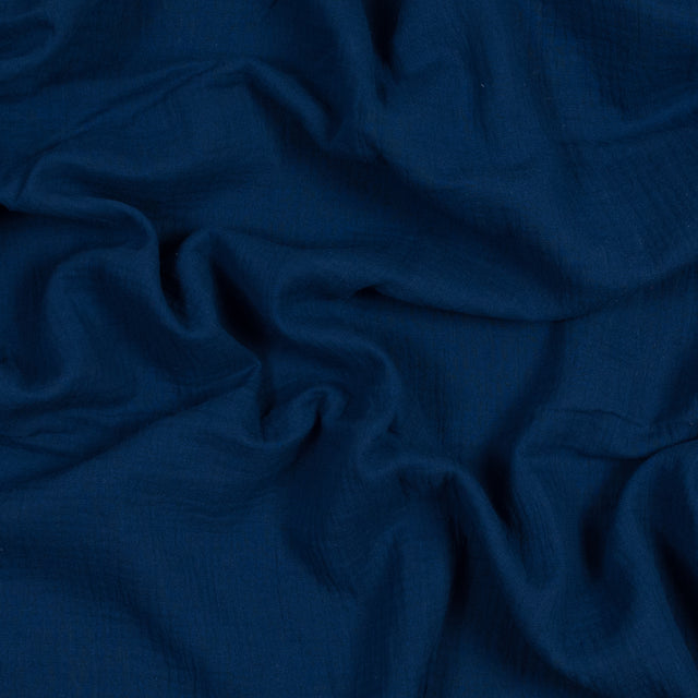 Double Cotton Gauze - Royal Blue - Talamanca Collection