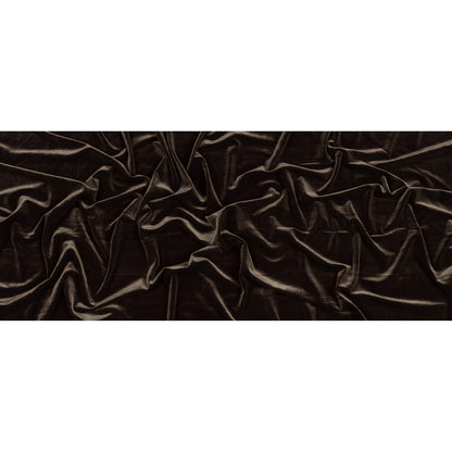 Stretch Velour - Moss Green - Persica Collection Folded