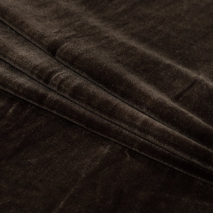 Stretch Velour - Moss Green - Persica Collection Detail