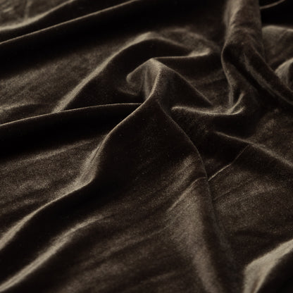 Stretch Velour - Moss Green - Persica Collection Full