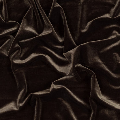 Stretch Velour - Moss Green - Persica Collection