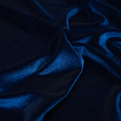 Stretch Velour - Royal Blue - Persica Collection Full