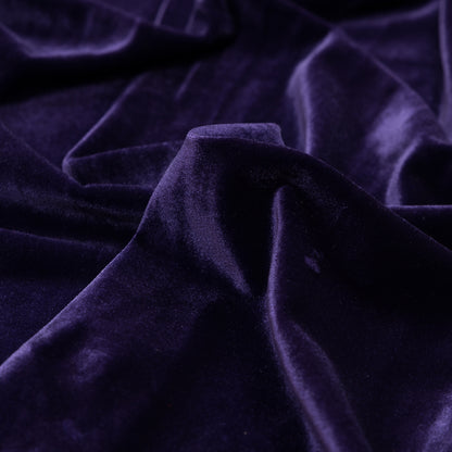 Stretch Velour - Purple - Persica Collection Full