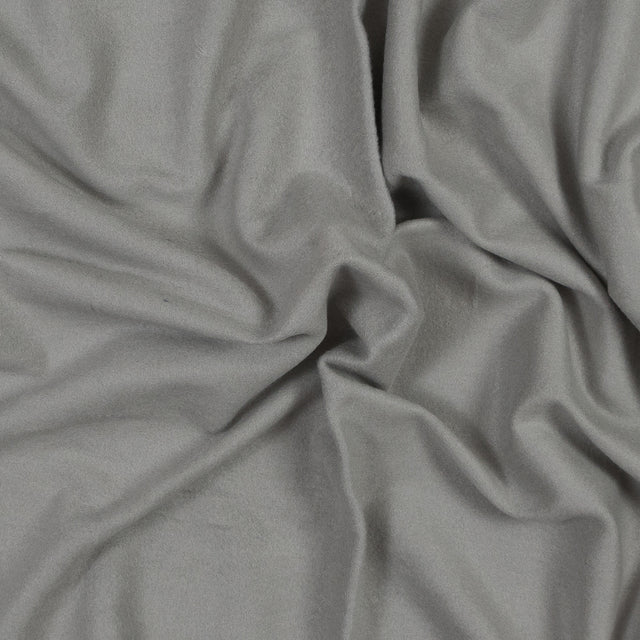 Bamboo and Cotton Stretch Knit Fleece - Gray Flint - Jessamyn Collection
