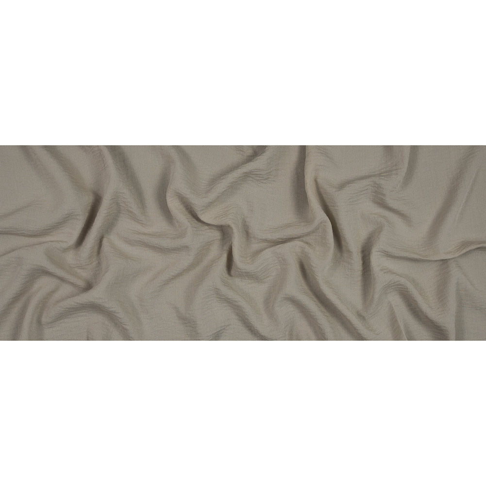 Beige Wrinkled Cotton and Polyester Blend Full