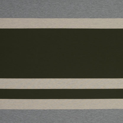 Olive, Oatmeal and Gray Awning Striped Jersey