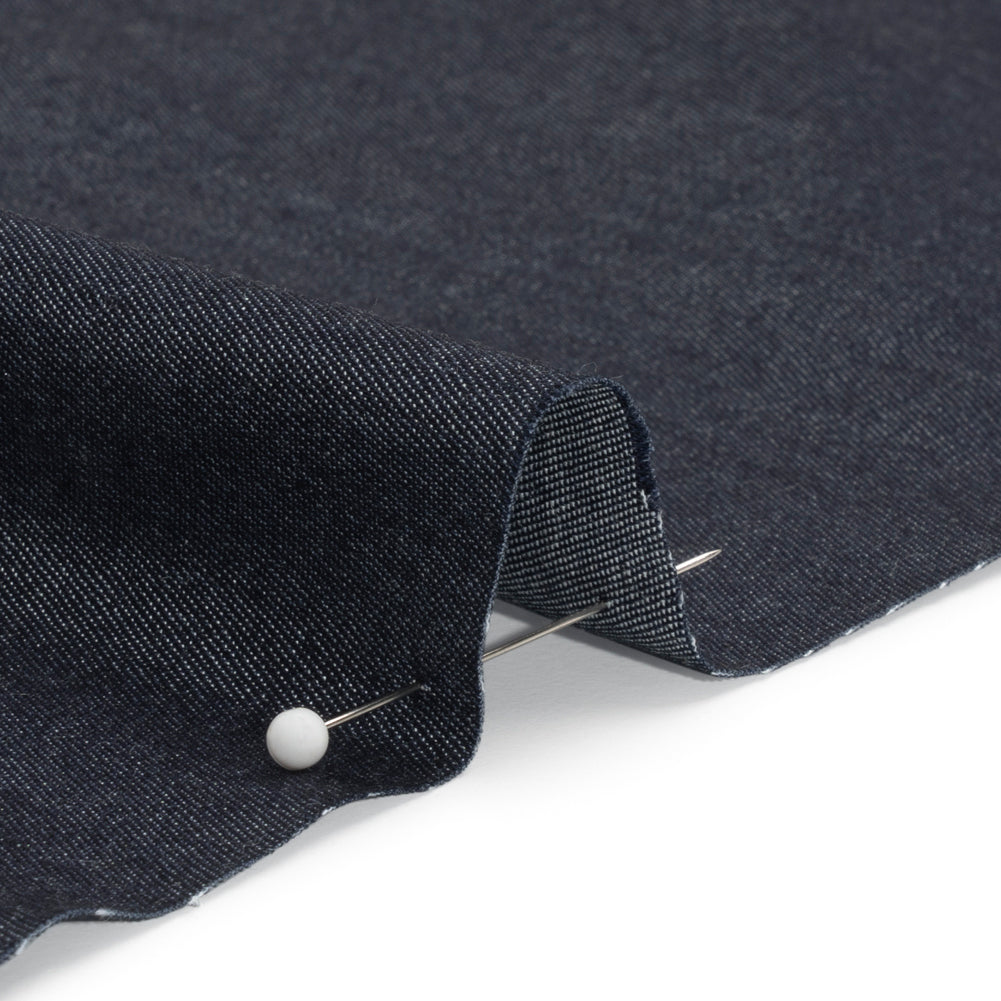 Indigo 6oz Hemp Denim Detail