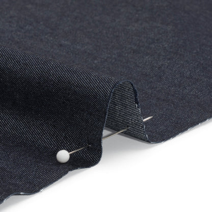 Indigo 6oz Hemp Denim Detail