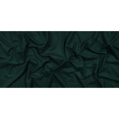 Featherwale Cotton Corduroy - Tartan Green - Dawn Collection Folded
