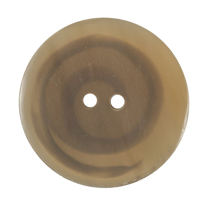 Natural Horn Coat Button - 54L/34mm Detail