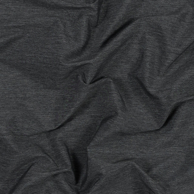 Gray Striated Stretch Nylon Woven