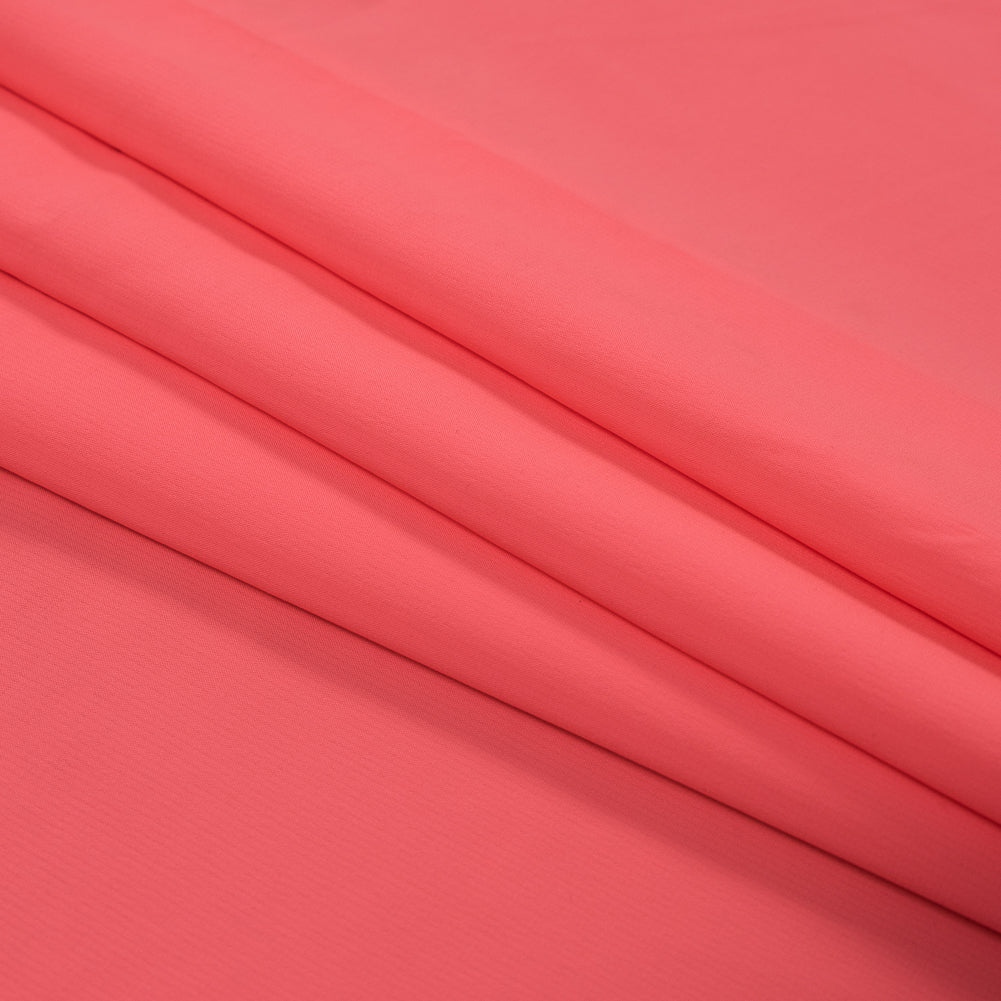 Neon Pink Stretch Square Woven Folded