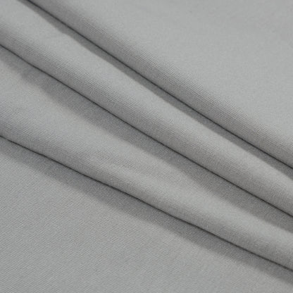 Bamboo Stretch French Terry - Grey Flint - Emei Collection