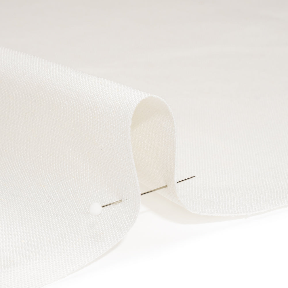 Hemp and Organic Cotton Canvas - Natural Folded