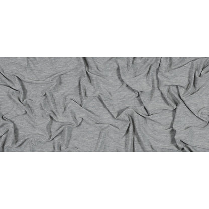 Bamboo and Merino Wool Jersey - Light Gray Folded