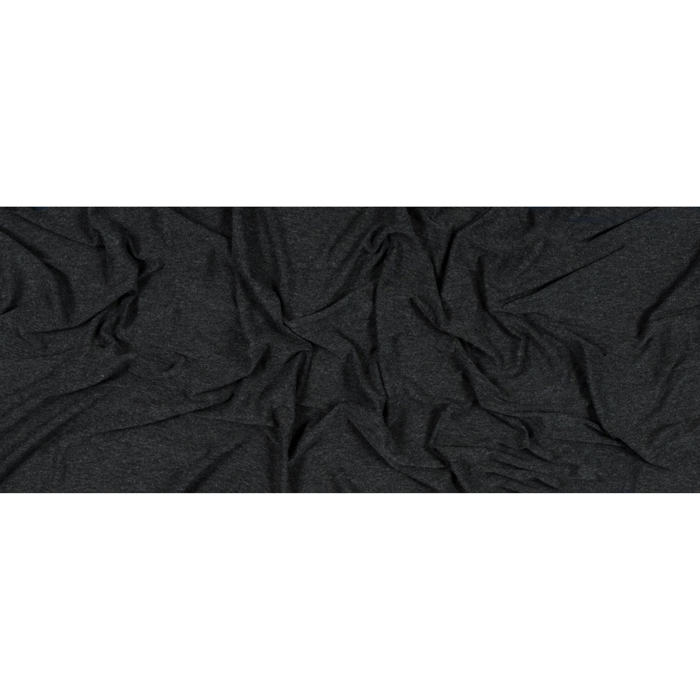 Bamboo and Merino Wool Jersey - Charcoal Folded