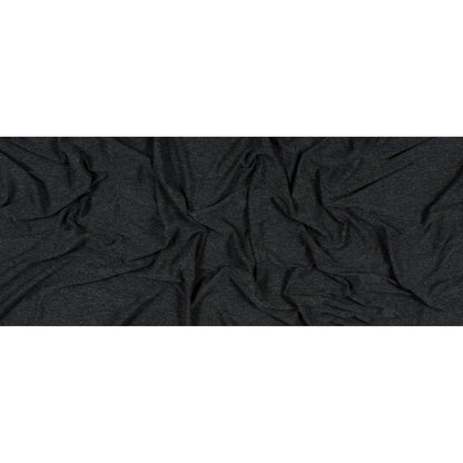Bamboo and Merino Wool Jersey - Charcoal Folded