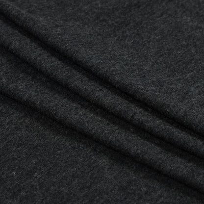 Bamboo and Merino Wool Jersey - Charcoal Detail