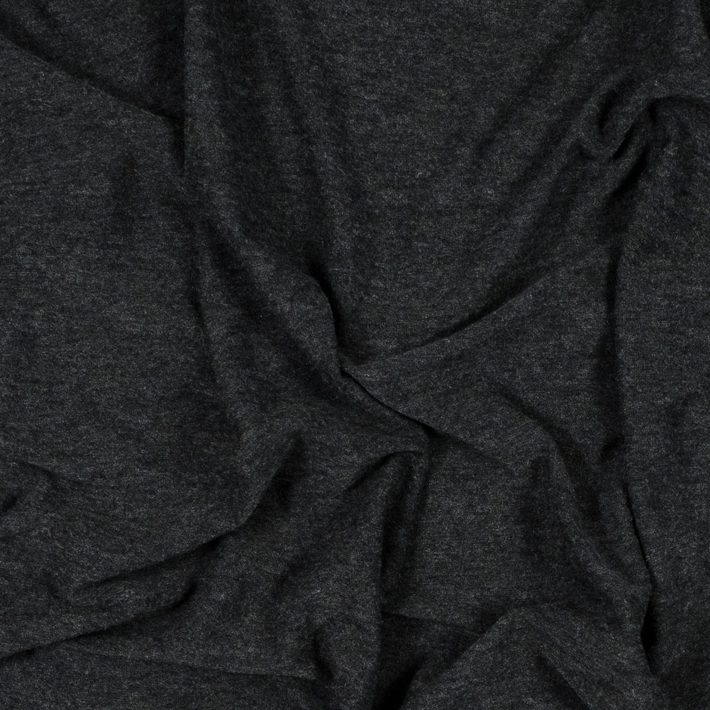 Bamboo and Merino Wool Jersey - Charcoal