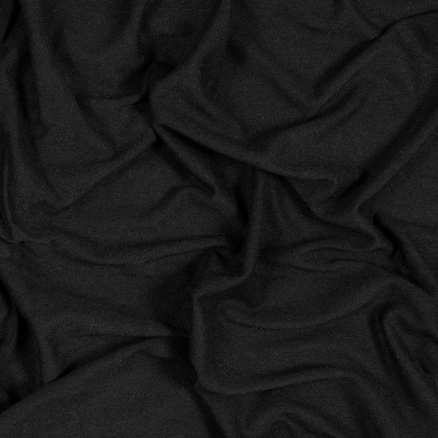 Bamboo and Merino Wool Jersey - Black