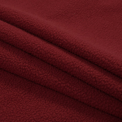 Merlot Heather Sherpa Fleece Detail