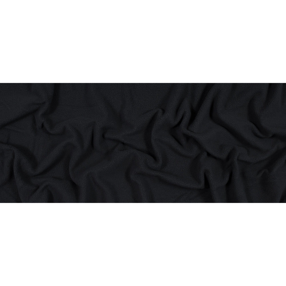Graphite and Coal Heather Sherpa Fleece Folded