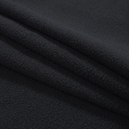 Graphite and Coal Heather Sherpa Fleece Detail