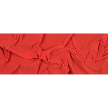 Neon Orange Reflective Fabric Folded