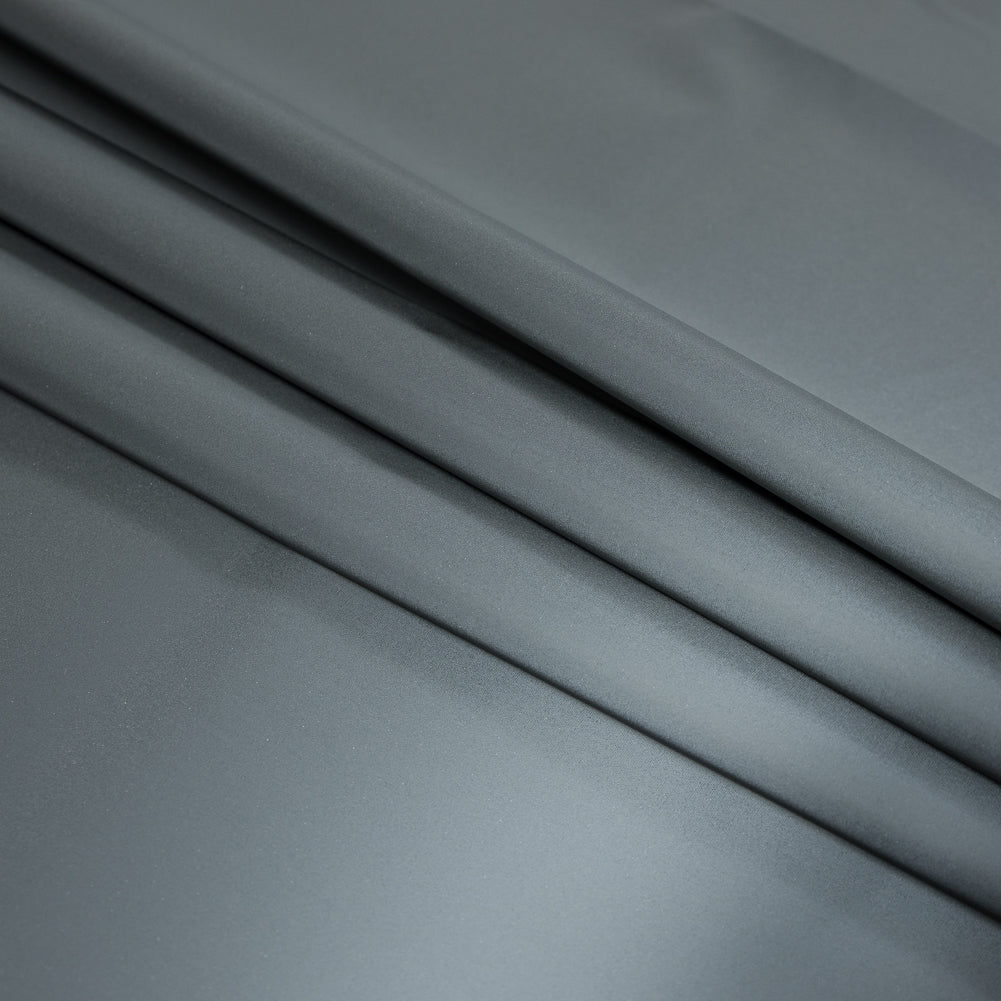 Silver Cotton-Backed Reflective Fabric - Folded