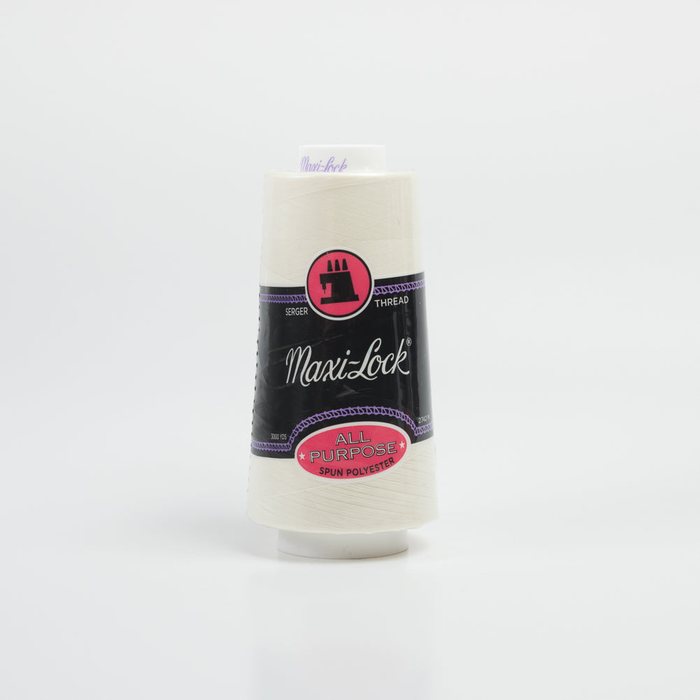 Maxi-Lock Serger Thread 3000yds - Eggshell