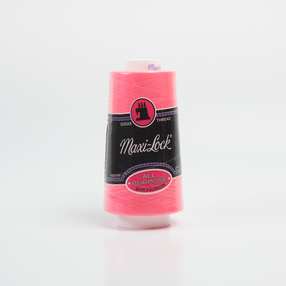 Maxi-Lock Serger Thread 3000yds - Neon Pink