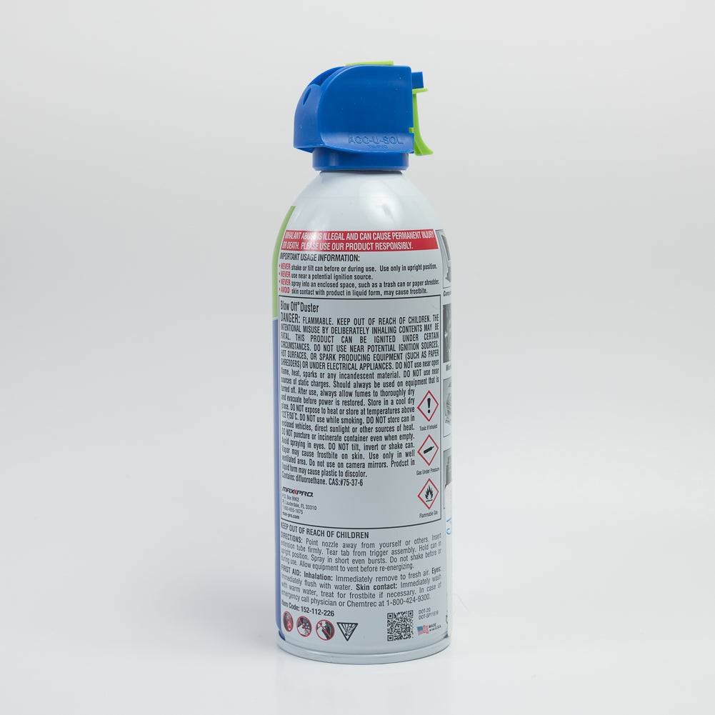 Blow Off Air Duster - 10oz Detail