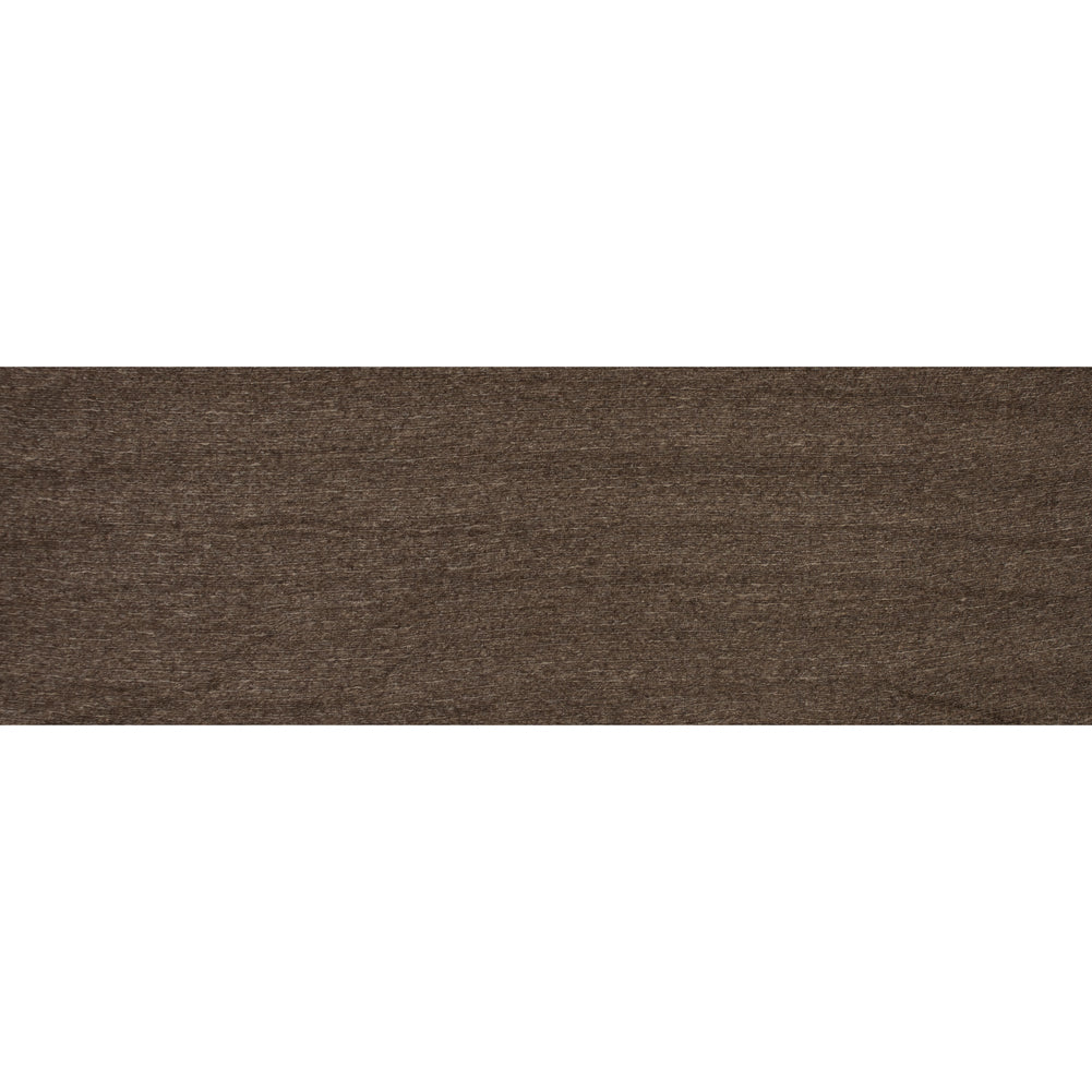 Wool Knit - Brown Striated - Designer Deadstock Full