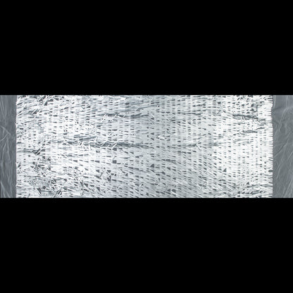 Soft Tulle with Fringe Sequins - Dull Silver - Phryne Collection Folded