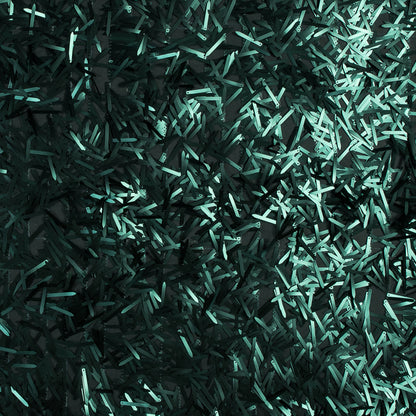 Soft Tulle with Fringe Sequins - Dull Emerald - Phryne Collection