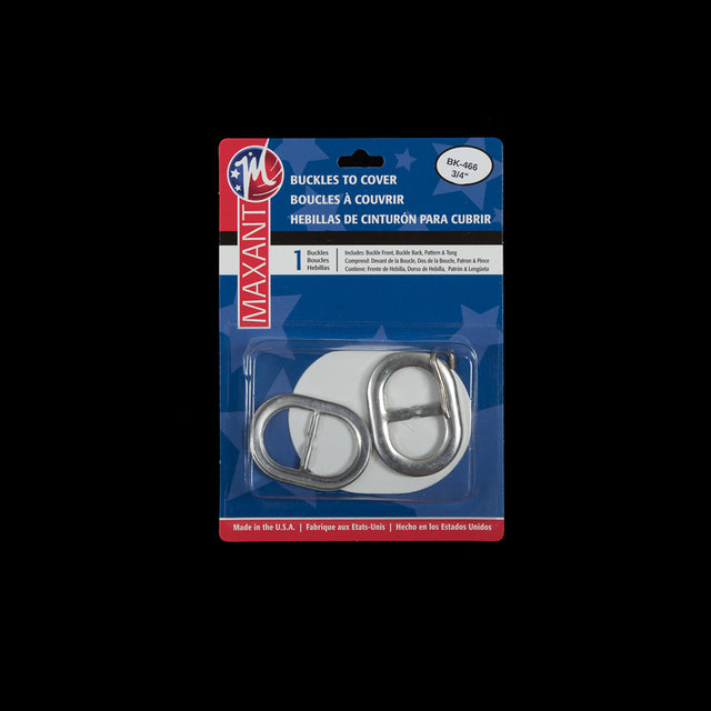 Maxant Oval Buckle Cover Kit - 0.75"