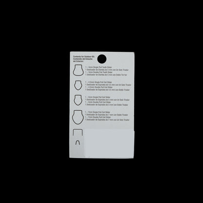 Outdoor Zipper Repair Kit - Assorted Sizes Detail