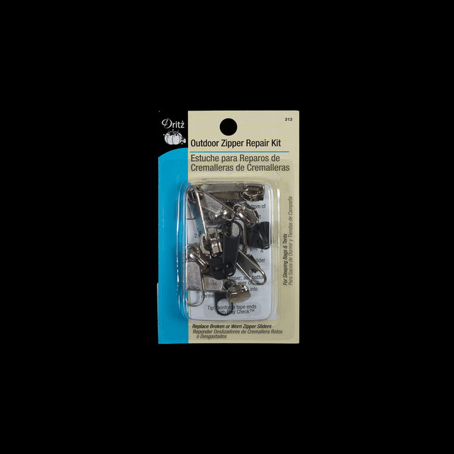Outdoor Zipper Repair Kit - Assorted Sizes