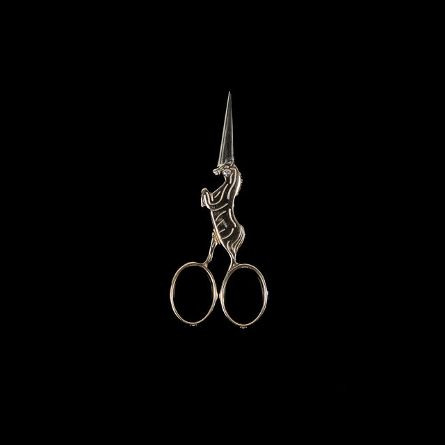 Sullivan's 4" Gold Unicorn Embroidery Scissors