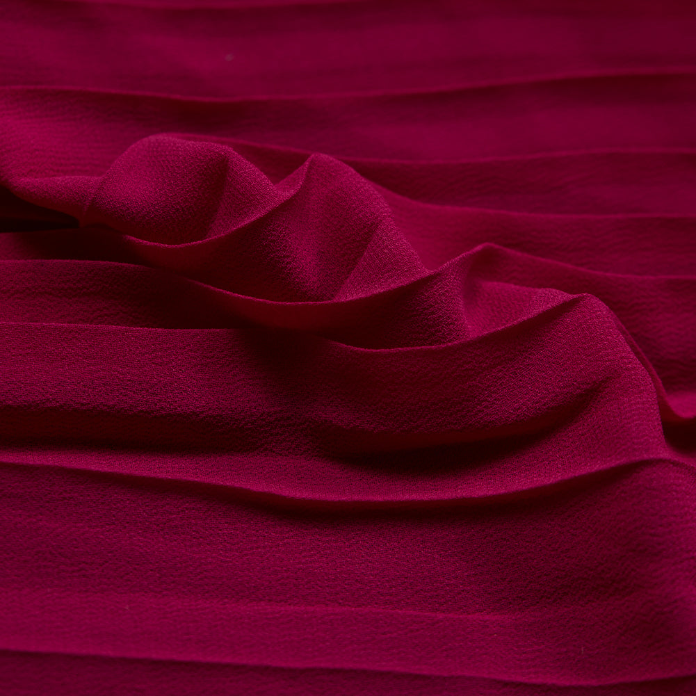 Accordion Pleated Chiffon - Bittersweet - Etereo Collection Full