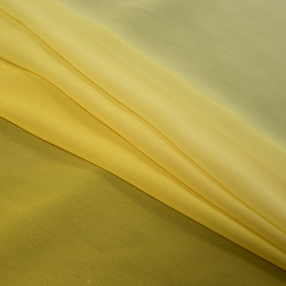 Ombre Polyester Chiffon - Yellow - Sammi Collection Detail