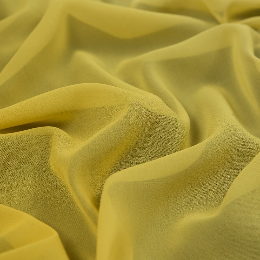 Ombre Polyester Chiffon - Yellow - Sammi Collection Full
