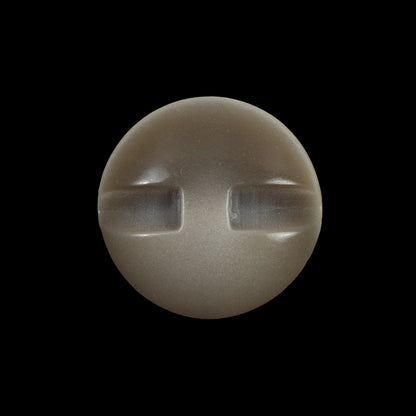 Brown Plastic Self Shank Button - 36L/23mm Detail