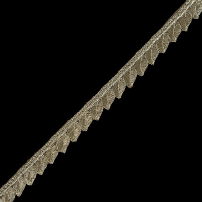 Metallic Gold Iron-on Leaf Trim - 0.75"