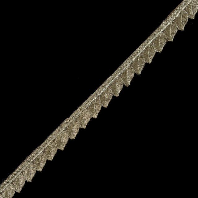 Metallic Gold Iron-on Leaf Trim - 0.75"