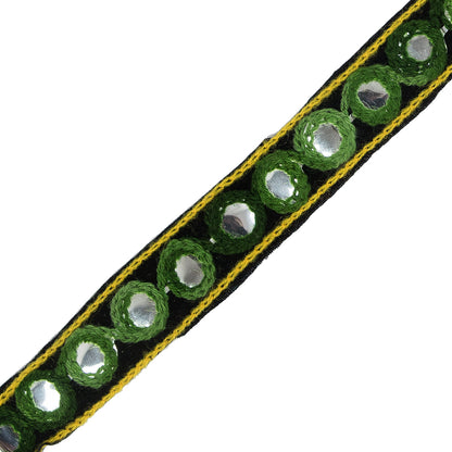 Green Mirror Trim - 0.75" Detail