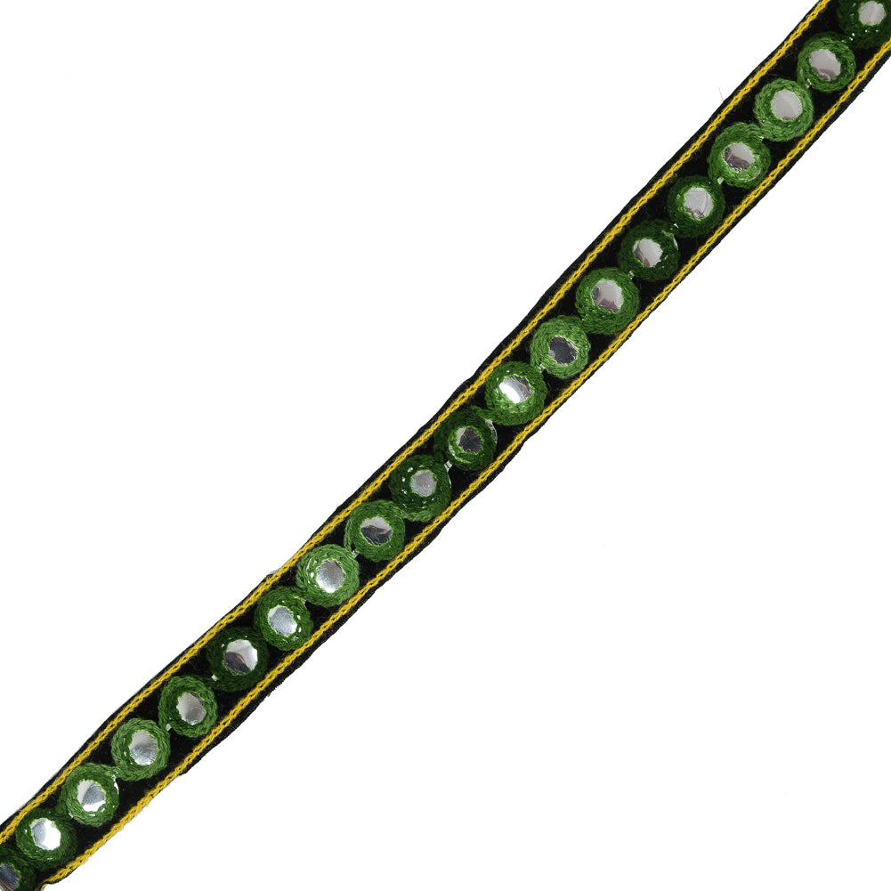 Green Mirror Trim - 0.75"